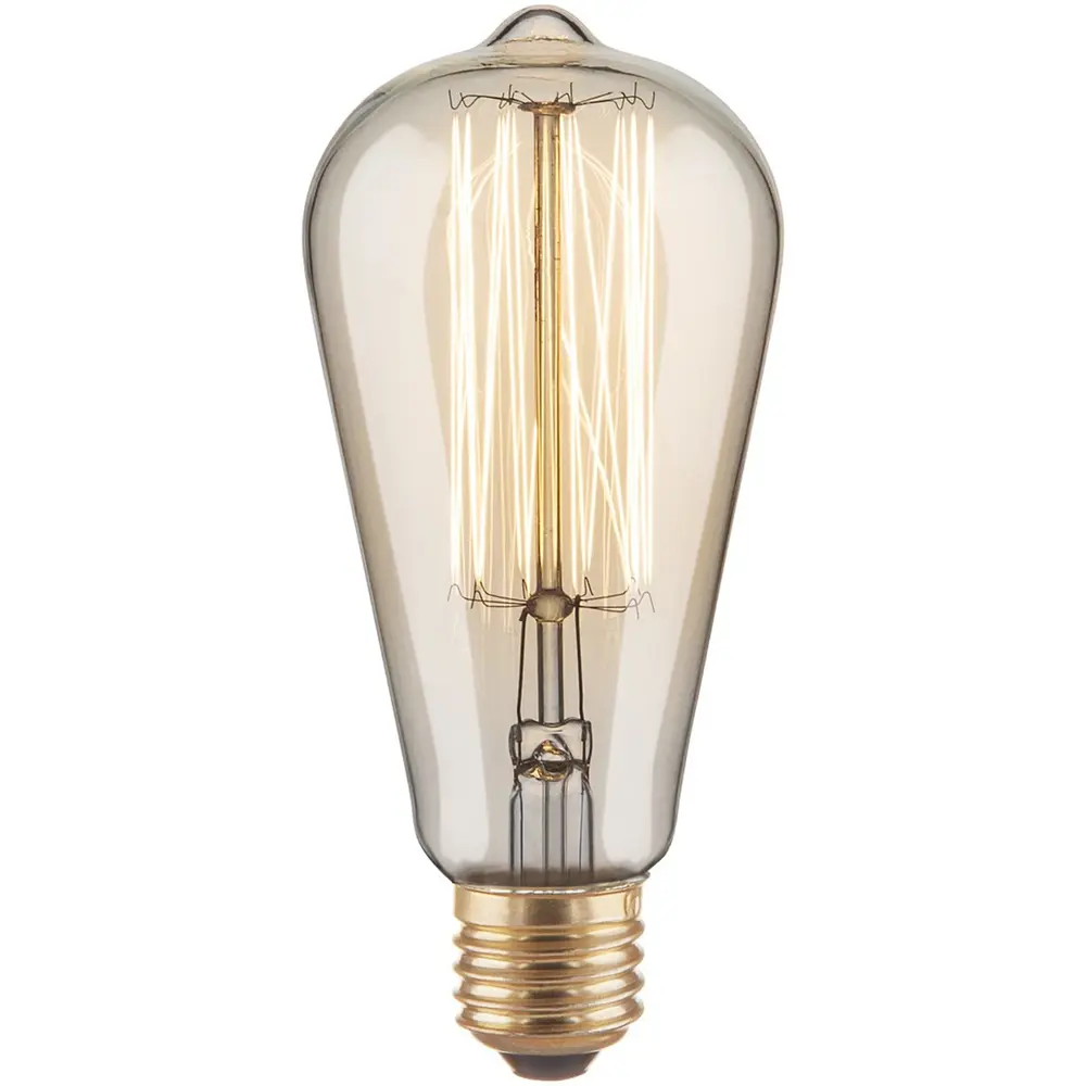 Elektrostandard Ретро-лампа Эдисон ST64 с золотистым цоколем 18572971 STLM-0011488 - Вид №3
