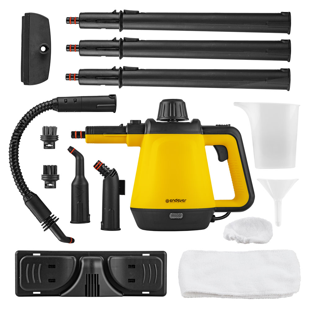 9060125 Пароочиститель Endever Odyssey Q-444 желтый STDN-0146581 - Вид №6