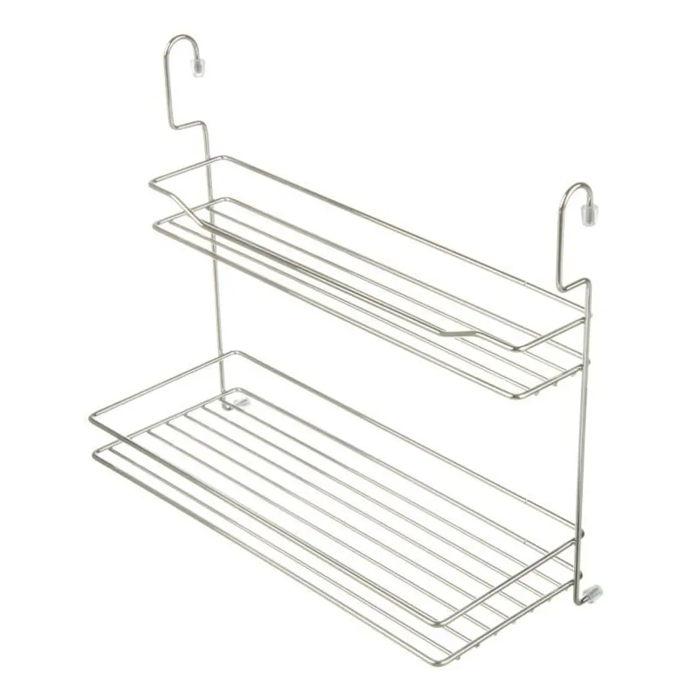 Полка двухъярусная Delinia 350х150х300 мм цвет хром 15873824 STLM-2168454 