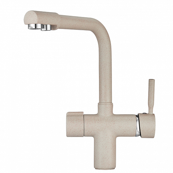 2088, АНТИК (БЕЖЕВЫЙ), СМЕСИТЕЛЬ КУХОННЫЙ GRANULA 2088-ST120 - Вид №1