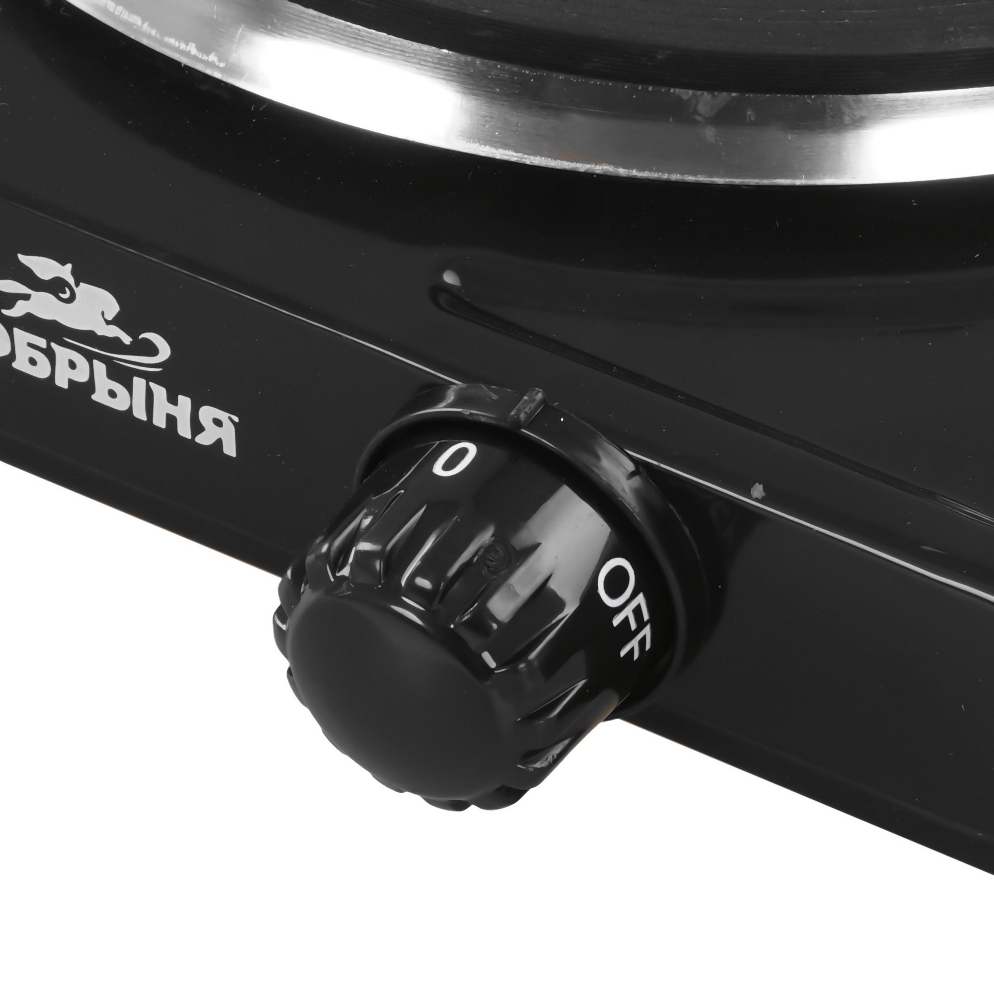 9213022 Плита компактная электрическая Добрыня DO-2210B черный STDN-0006251 - Вид №2