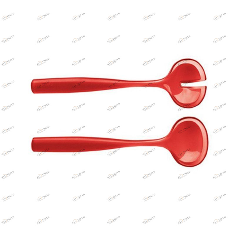 Приборы для салата Grace красные Guzzini 29730065