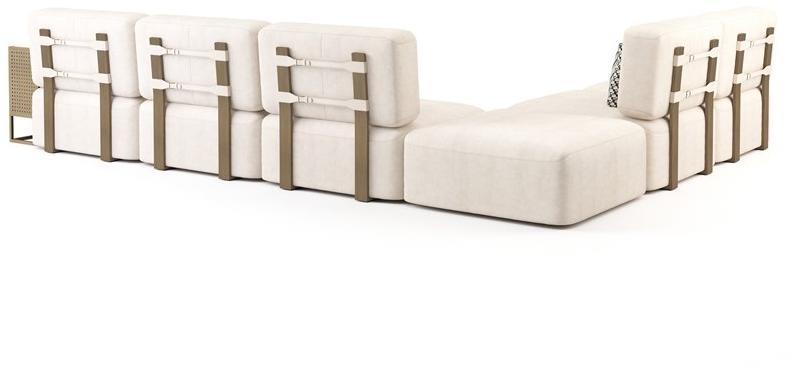 Stylish Club Модульный диван из микрофибры Her Scf.he07 - Вид №3