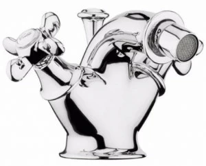 GALASSIA Смеситель для биде на столешнице с одним отверстием Ethos