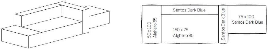 Montis Модульный диван из ткани Domino.18 sun-id-1437953 - Вид №16