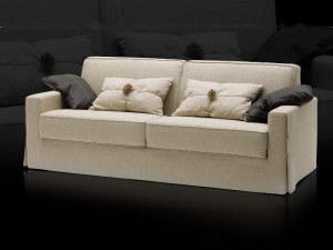 Двуспальный диван-кровать из ткани