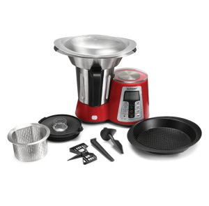 1010554 Кухонный комбайн Oursson KM1010HSD/RD красный