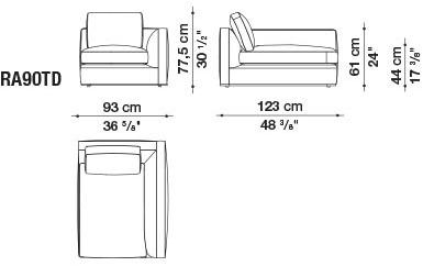 B&B Italia Диван из ткани Richard sun-id-1429934 - Вид №44
