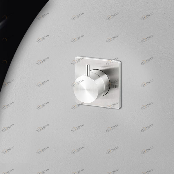 Девиатор трехрежимный сталь глянцевая Aico Radomonte DEV11L