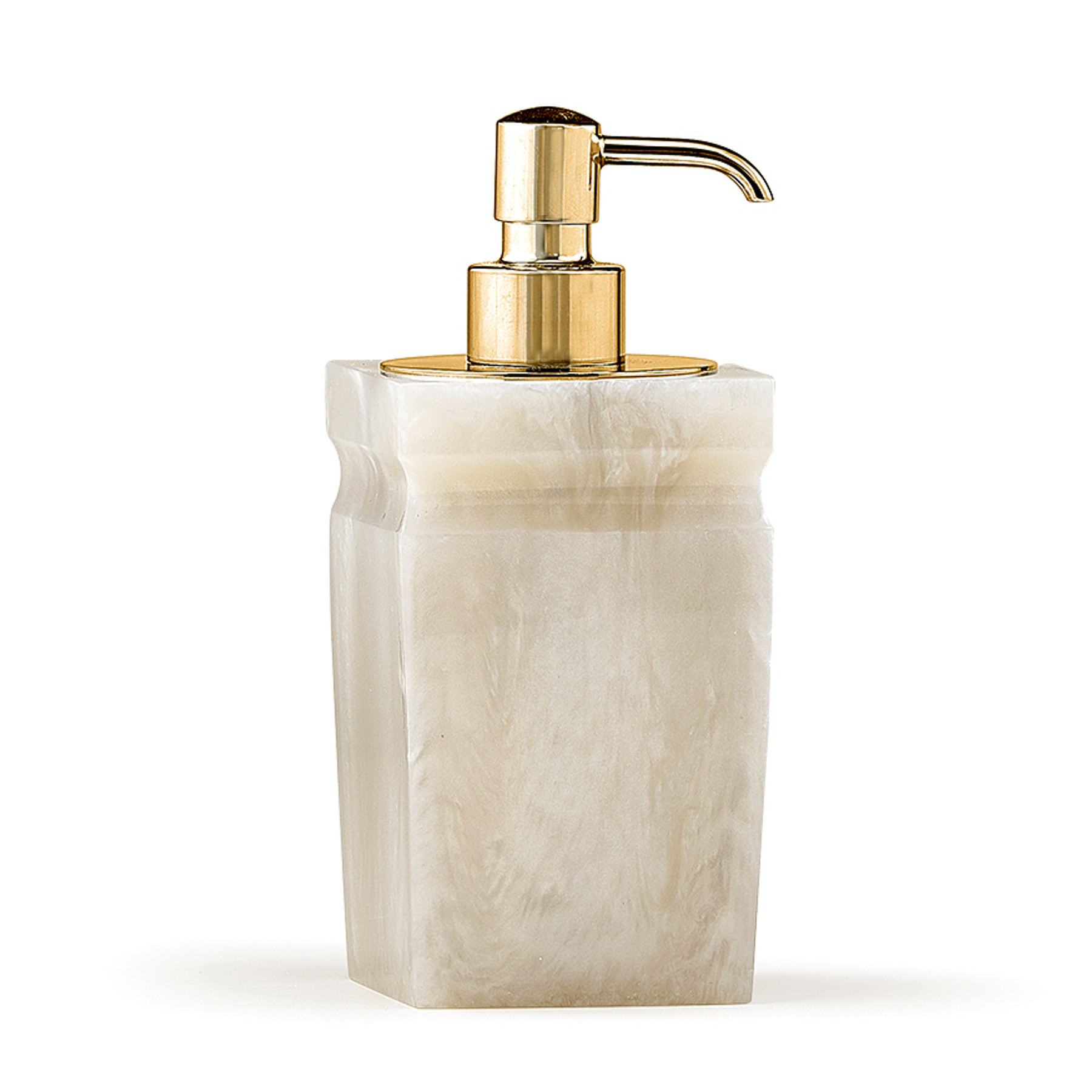 MIL-PRL-PDG Дозатор Milo Pearl Pump - полированное золото Labrazel 