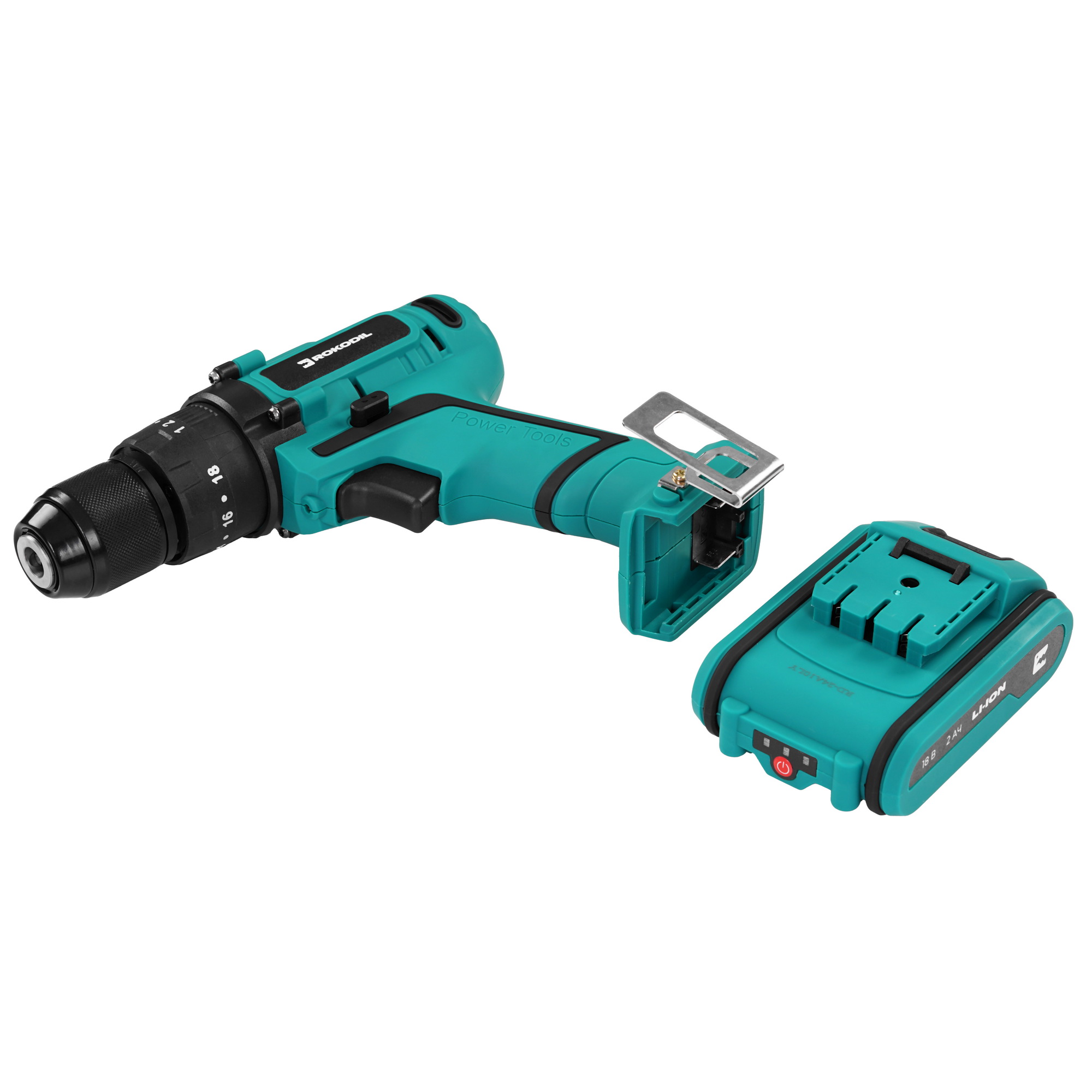 Дрель-шуруповерт Rokodil Twist 2 Pro Impact 9020498 STDN-0031441 - Вид №4