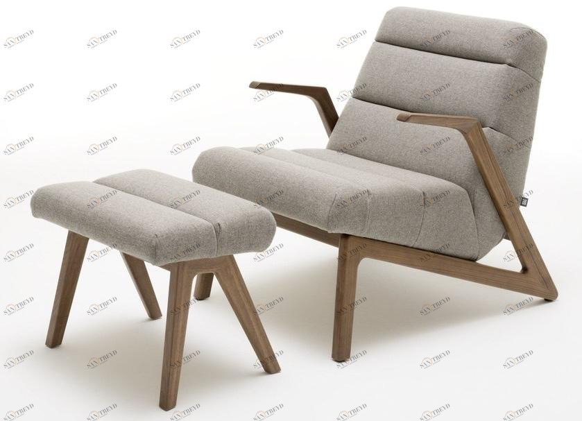 Rolf Benz Кресло из ткани с подлокотниками Rolf benz 580 sun-id-1403093