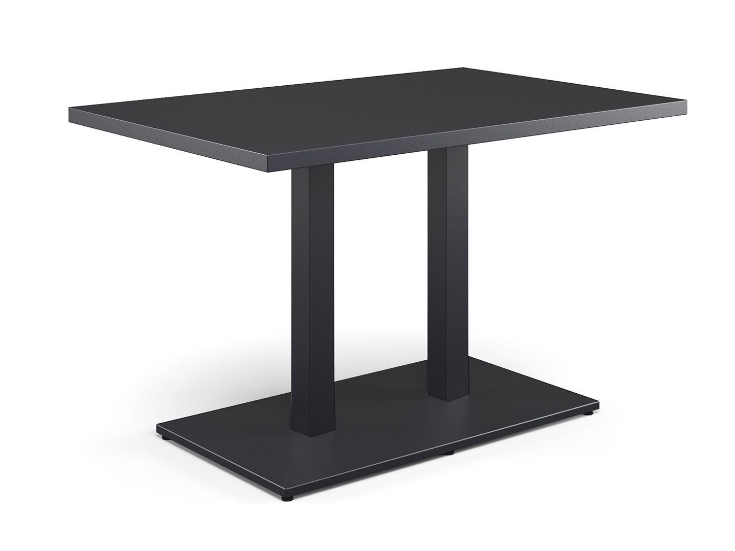 Стальной прямоугольный садовый стол emu круглый ARCH-00112981 - Вид №1