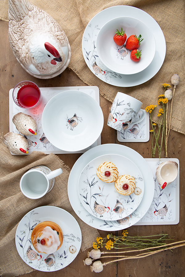 P_0059.638 Набор из солонки и перечницы country hens Price&Kensington  - Вид №6