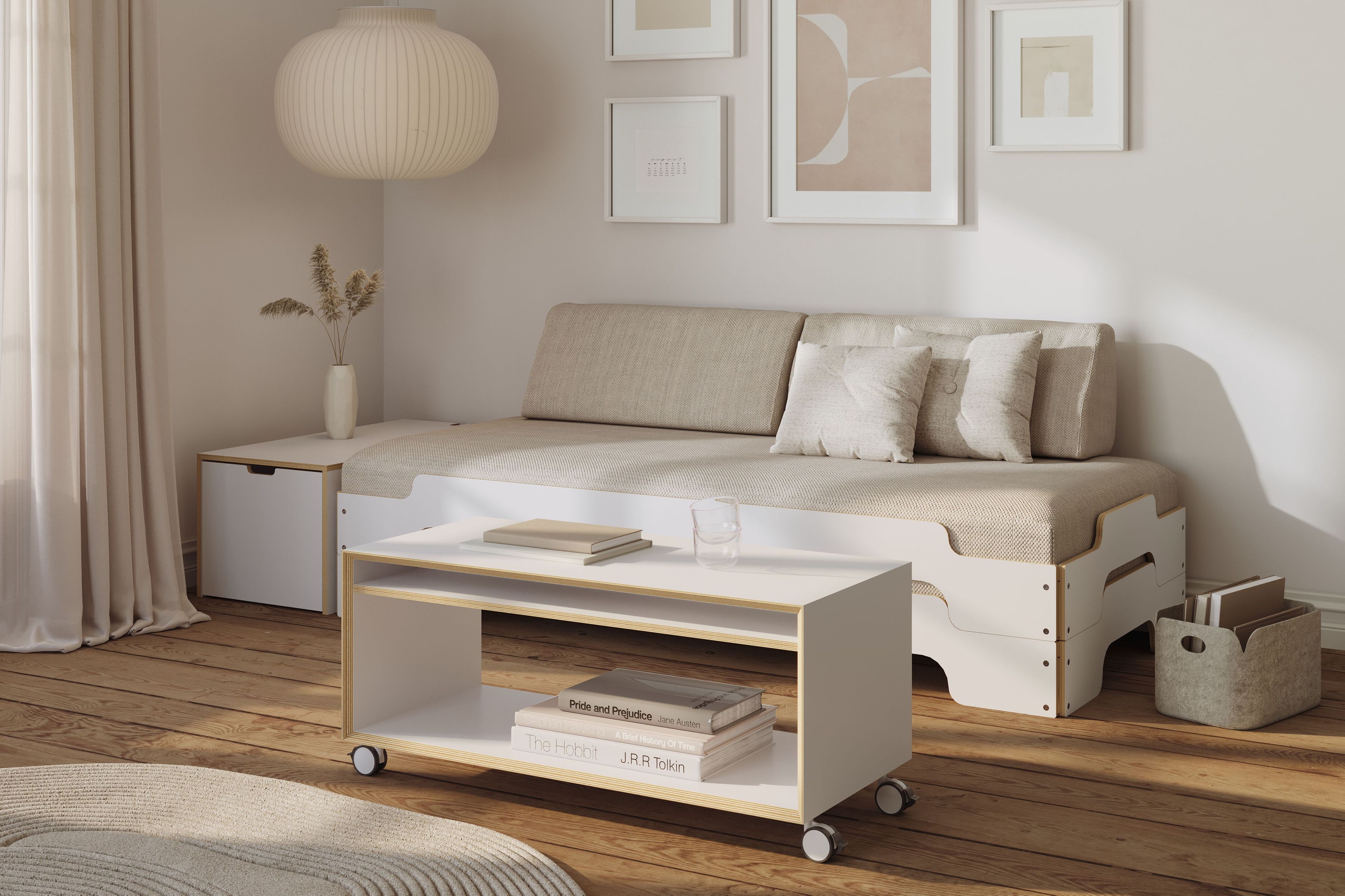 Березовый журнальный столик Müller Small Living LOOP ARCH-00106043 - Вид №2