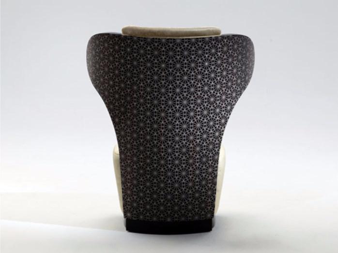 Rozzoni Стеганое кресло с подголовником, обитое тканью Milano sun-id-1507310 - Вид №2