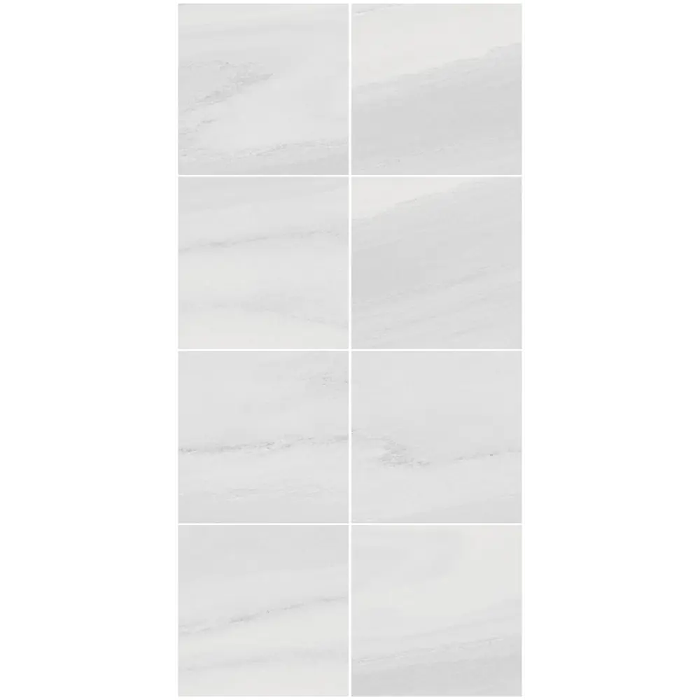 Глазурованный керамогранит Ceradim Urban Dazzle Bianco 60x60 см 1.44 м² лаппатированный цвет белый 89457841 STLM-2205404 - Вид №2