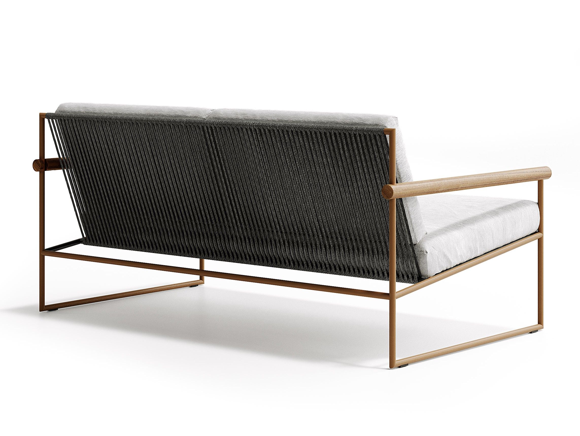 2-местный тканевый садовый диван Atmosphera труба ARCH-00000643 - Вид №4