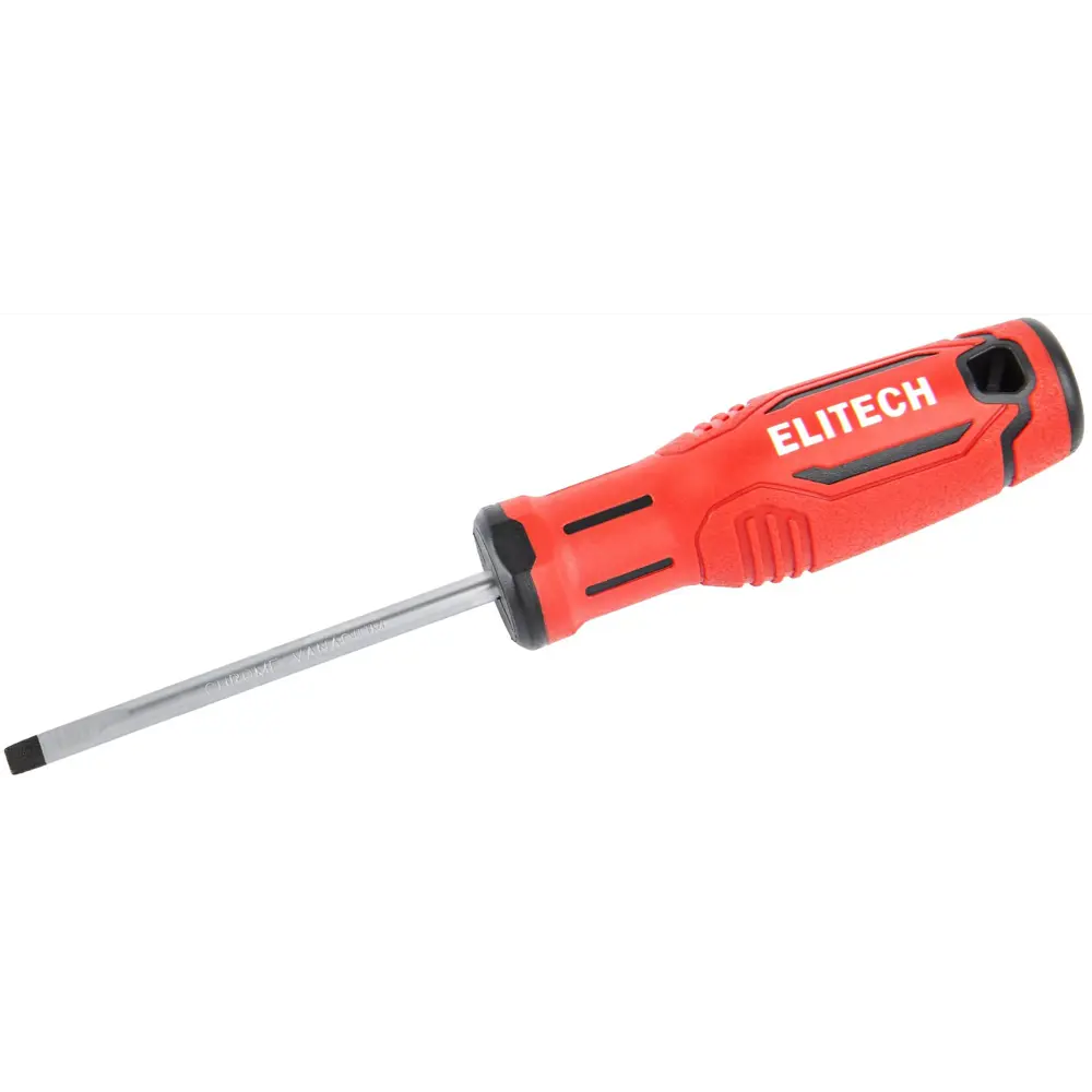 Отвертка Elitech 211102 SL5x75 мм с магнитным наконечником 89407128 STLM-1567705