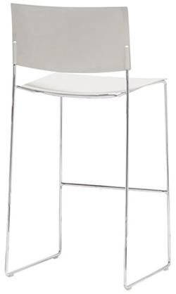 Andreu World Штабелируемый табурет на базе санок из технополимера с подставкой для ног Sit Bq1203-bq1204 - Вид №3