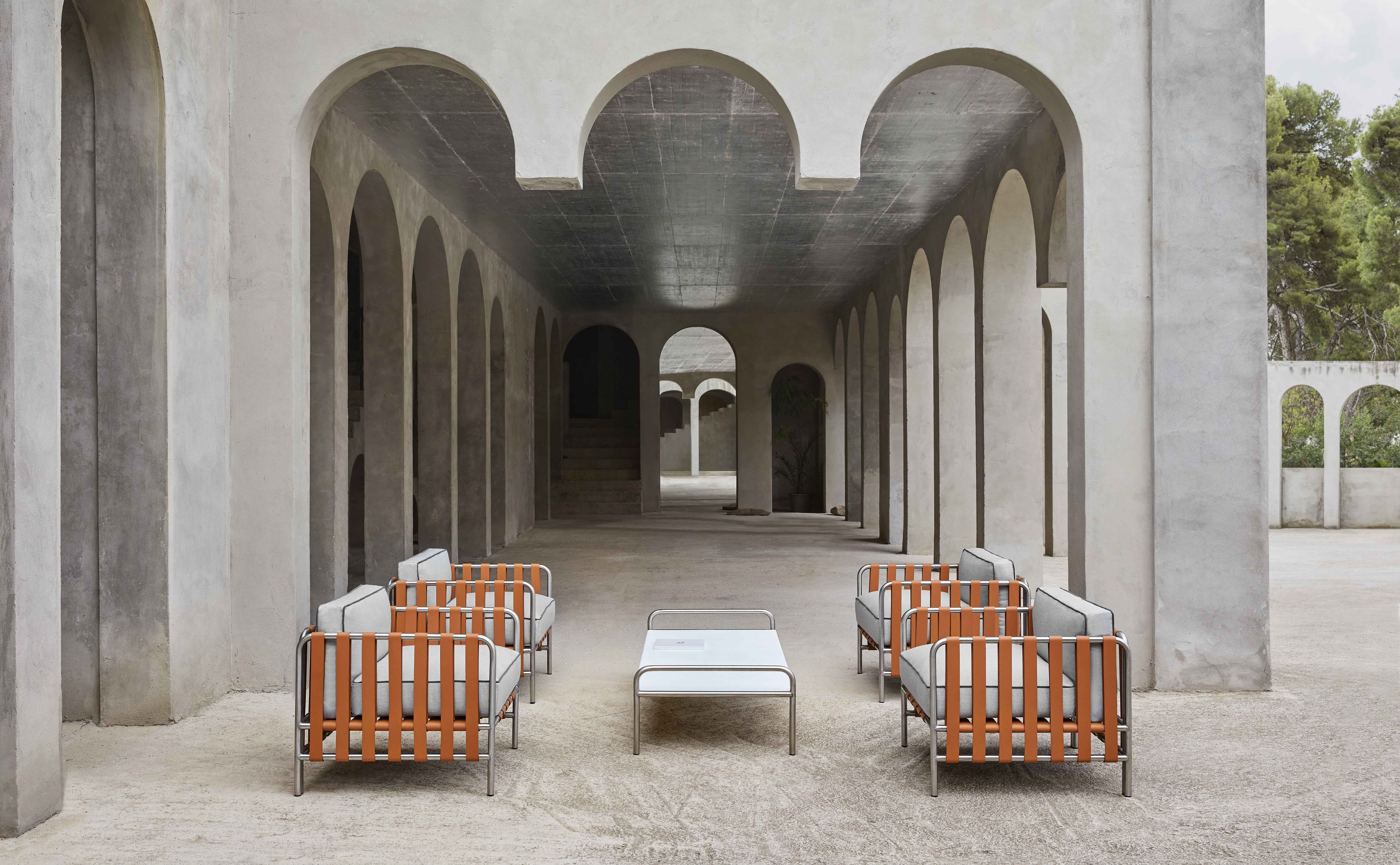 Прямоугольный низкий журнальный столик GANDIABLASCO Onsen ARCH-00010754 - Вид №2