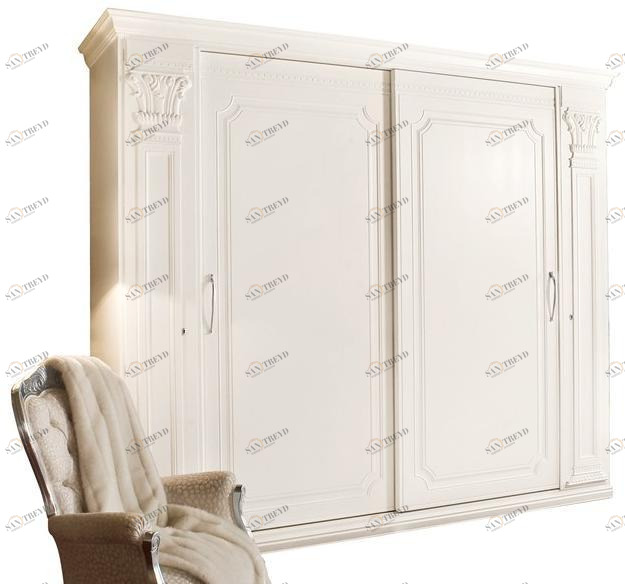 Barnini Oseo Шкаф-купе из лакированного дерева с раздвижными дверцами Sogni d'amore Sa89