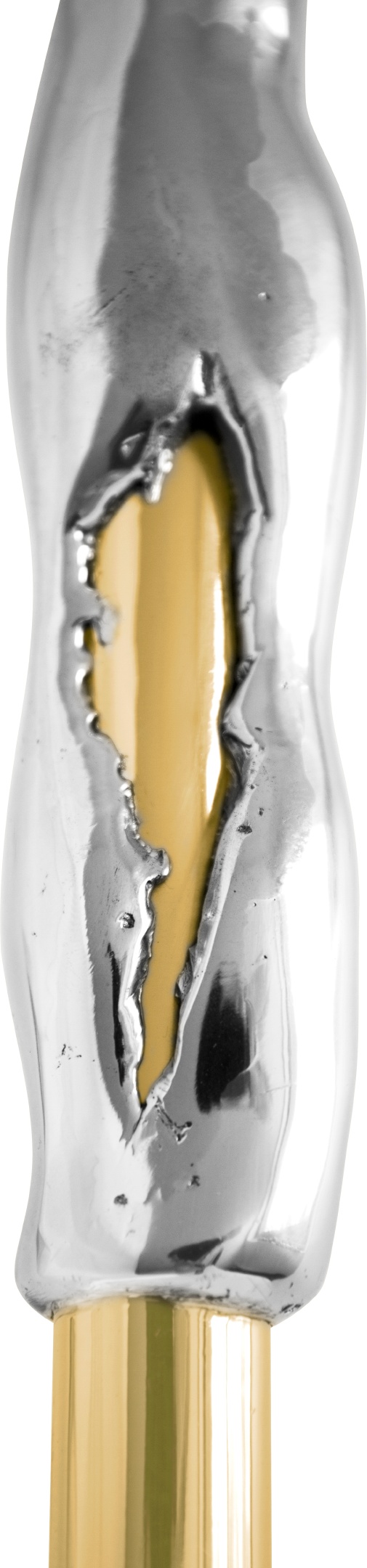 CM3031 PullCast Дверные тяги ROMAN Полированная латунь и полированный алюминий  - Вид №3