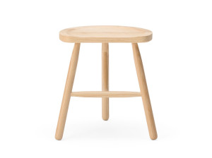 Низкий табурет из ясеня