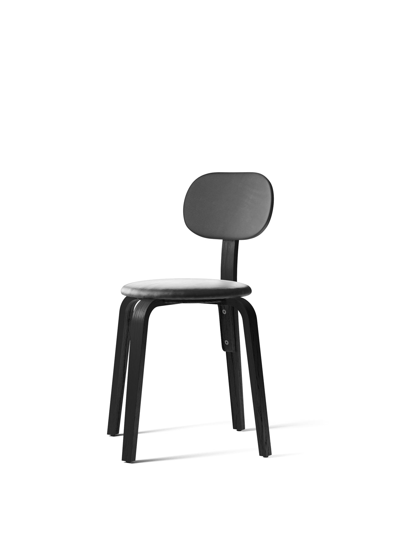 5709262050826 Afteroom Plus, Обеденный стул на деревянной основе, обитый LuceLight  - Вид №36