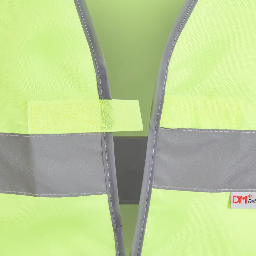 Сигнальный жилет DM для водителей и дорожных работ - лимонный 84130993 DM REFLECTIVE MATERIALS STLM-0841633 - Вид №2