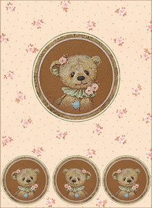 01221 Декупажная карта 21 x 29.7 см "Лапуля" Чип-Арт