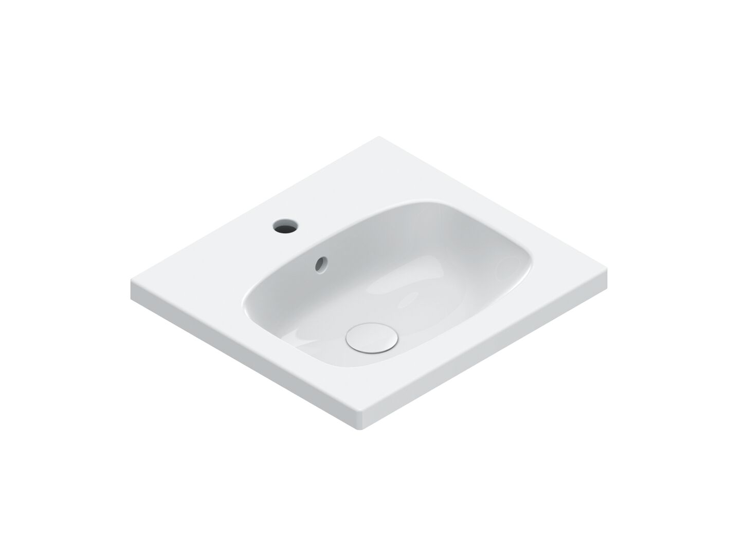 Одноместный квадратный умывальник CERAMICA CATALANO Alvea ARCH-00086737