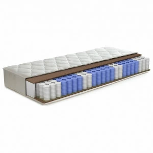 Матрас с независимым пружинным блоком 160x200 "Евро 2" BELABEDDING  131017 Белый