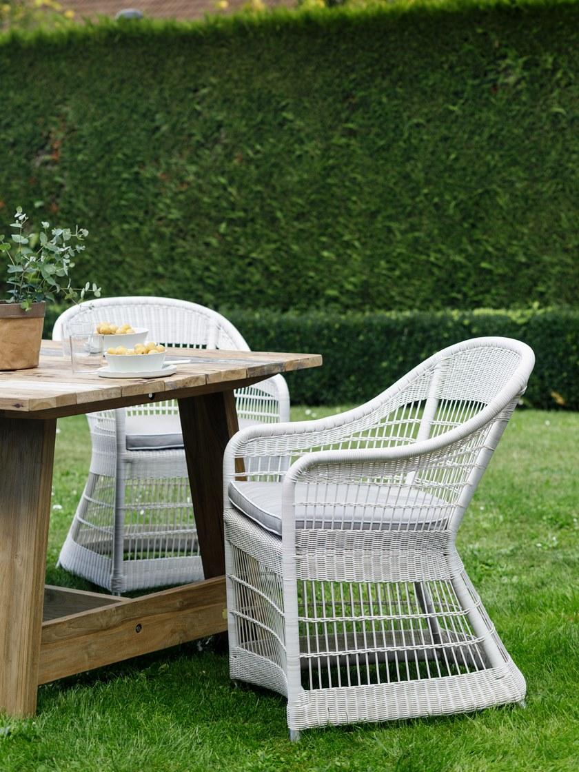 Kok Maison Садовый стул с подлокотниками Biarritz 438wh + c438 - Вид №2