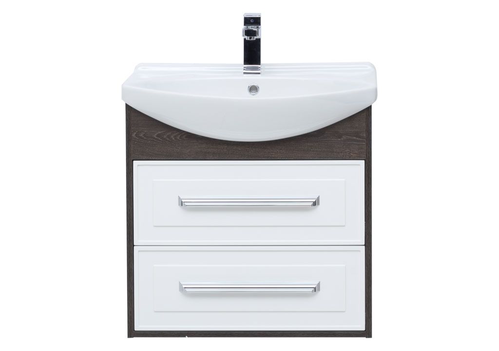 Тумба с раковиной Aquanet Остин 65 дуб кантербери/белый 0020172200177677 - Вид №2