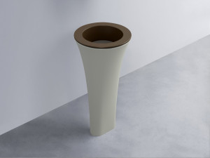 AMLA45-CA+AMPILT-FN+AMCOLT-PM Раковина Amedeo Tondo отдельностоящая cielo Enjoy + Amedeo