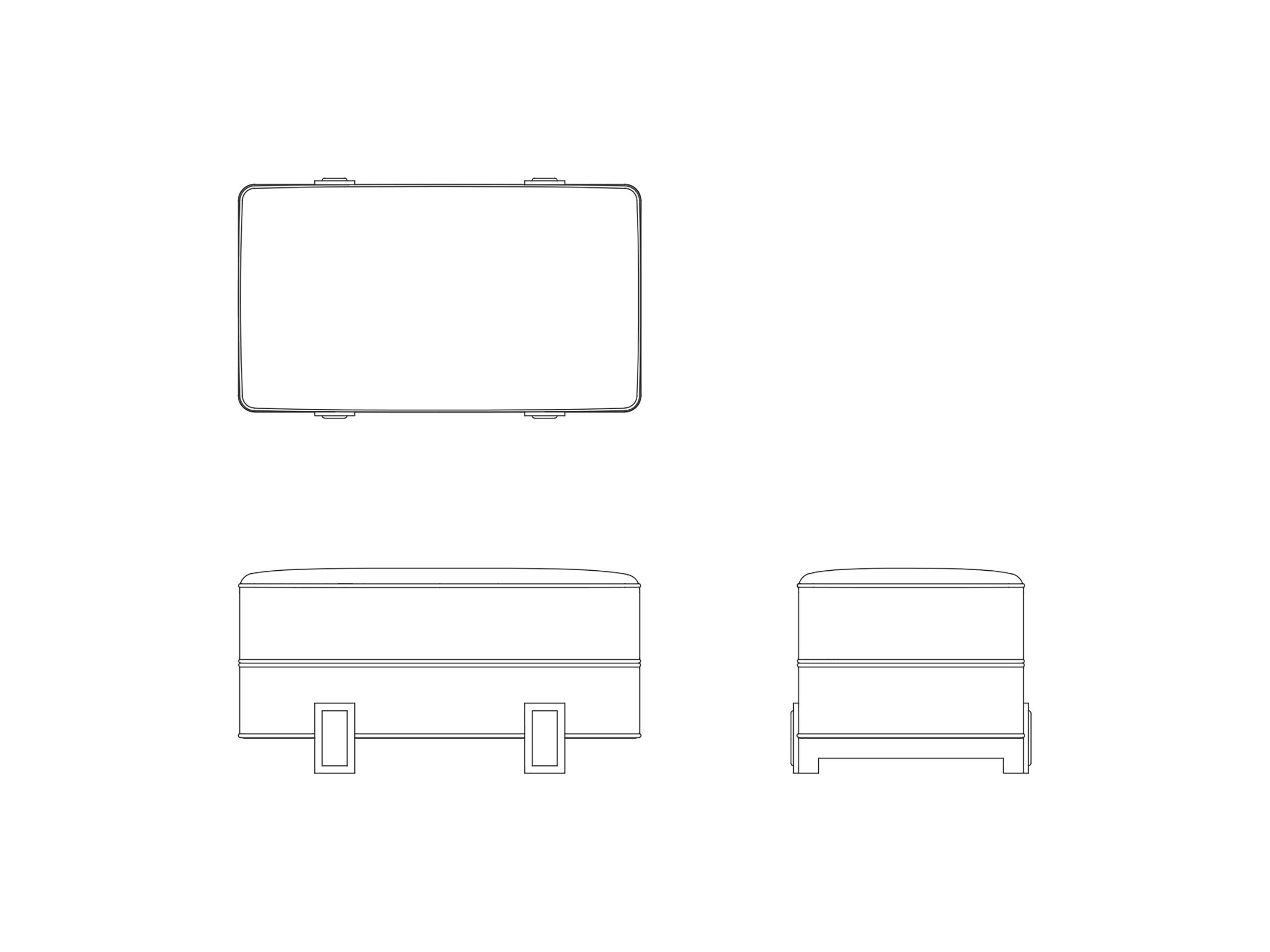 Ткань скамейка / пуф Casa Magna LUSO ARCH-00002187 - Вид №2