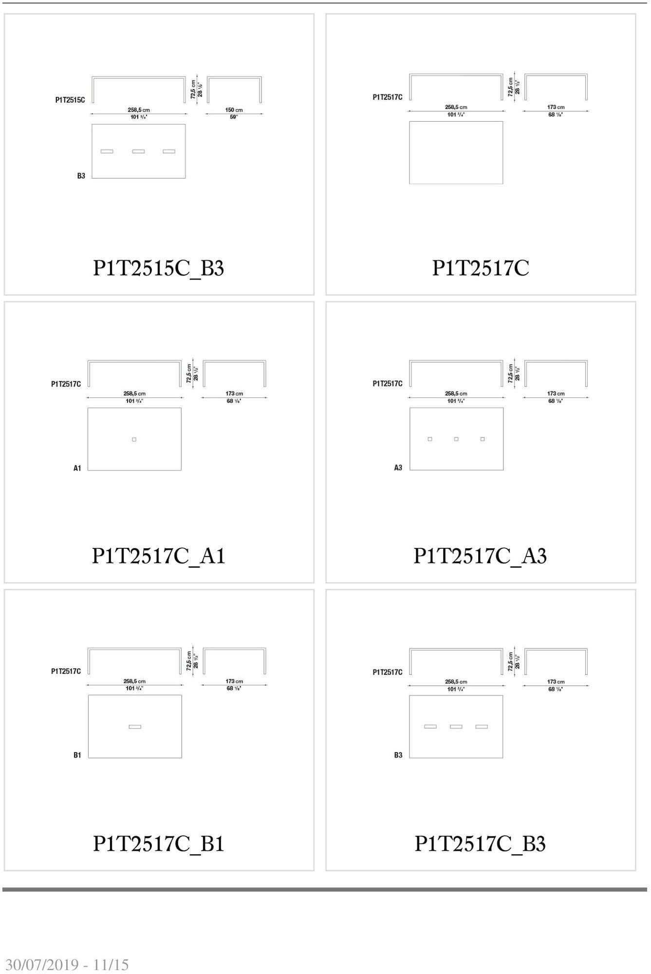 B&B Italia Project Прямоугольный рабочий стол Progetto 1 sun-id-1503584 - Вид №9