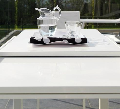 Vermobil Выдвижной прямоугольный садовый стол из металла Sofy Sf2001 - sf2801 - Вид №10