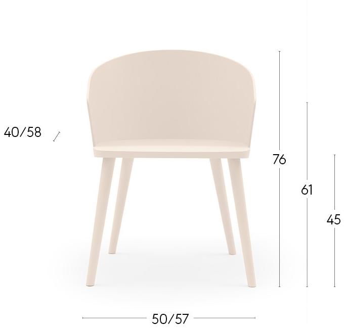 Billiani Кресло из ясеня Fitt hug 044 - Вид №1