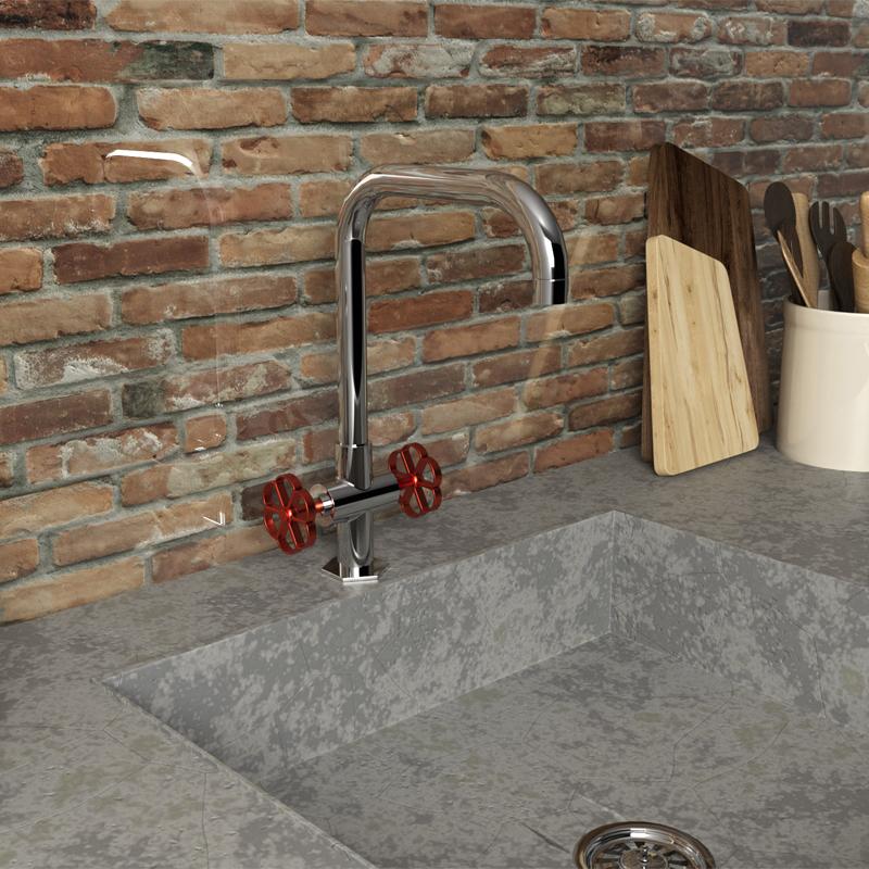 Paini GARAGE 72CR490RB599BRE смеситель для кухни  - Вид №2