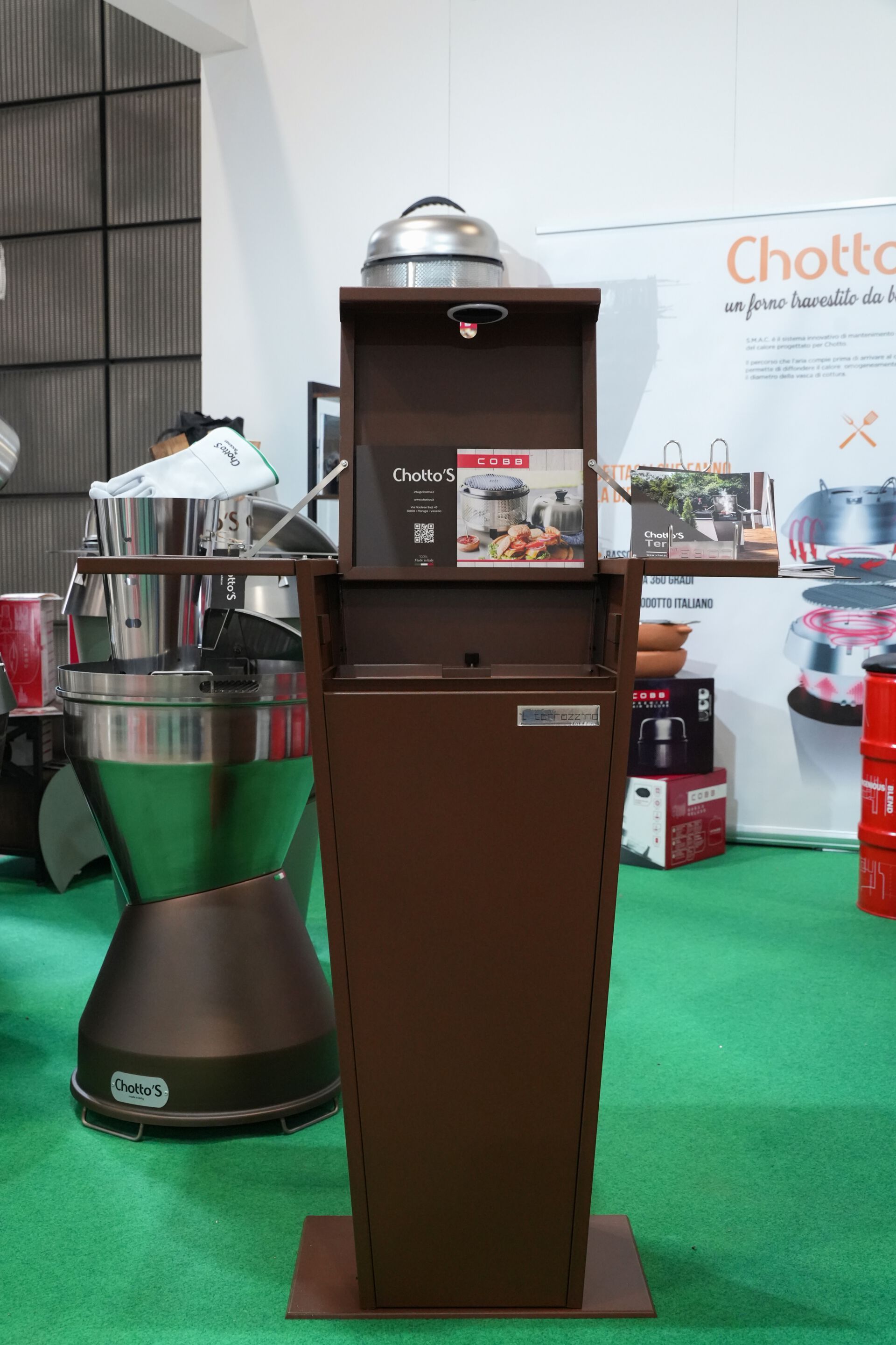 мобильный контейнер из нержавеющей стали Chotto’s TERRAZZINO ARCH-00016014 - Вид №4