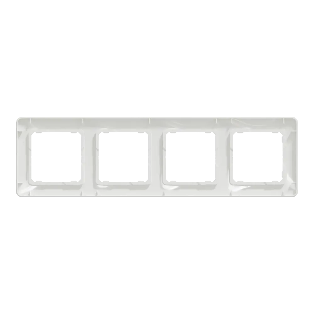 Рамка для розеток и выключателей Systeme Electric Sedna Design 4 поста, цвет белый 84828258 STLM-2091553 - Вид №2