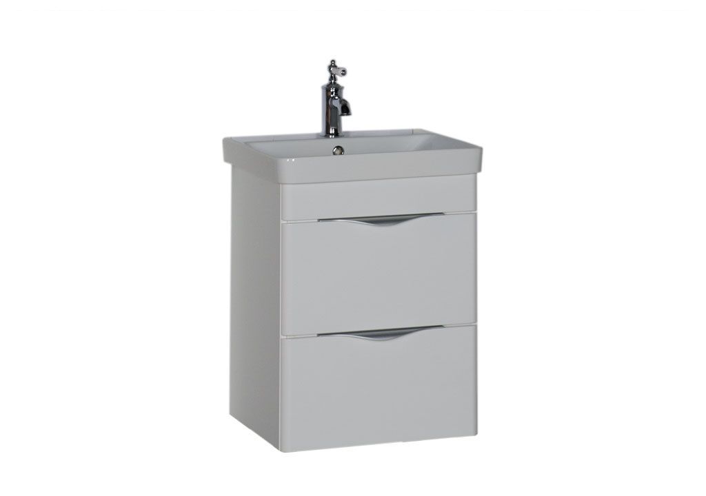 Тумба с раковиной Aquanet Орлеан 50 белый 0018308000182310 - Вид №1