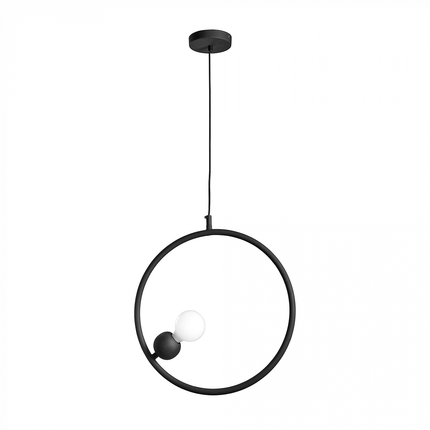 068423 Подвесной светильник Maple черный La Forma Brandof  - Вид №1