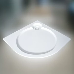 Душевой поддон 100X100X2 СМ R-БЕЛЫЙ GUTEWETTER