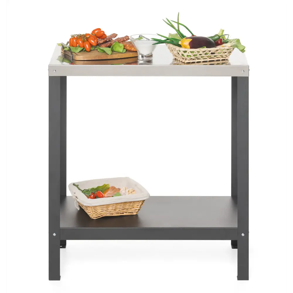 Стол Gratar Primavera SP70 нержавеющая сталь 36x70x77.7 см STLM-2104839 - Вид №3