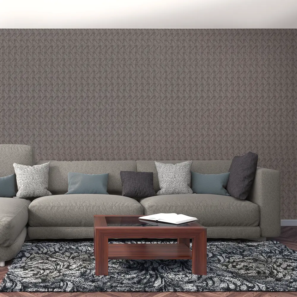 Обои флизелиновые Московская обойная фабрика Вышивка серые 4064- 9 1.06 м STLM-2179207 - Вид №2