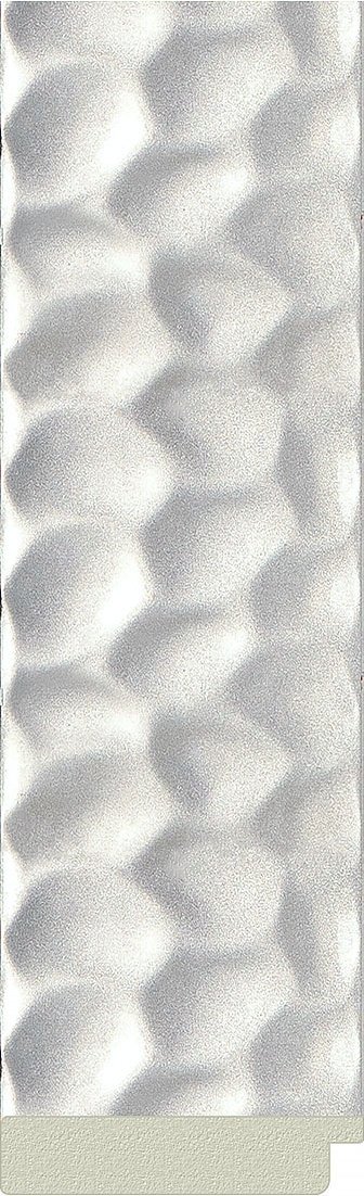 BY 7303 Зеркало в багетной раме - перламутровые дюны 89 mm EVOFORM Octagon - Вид №3