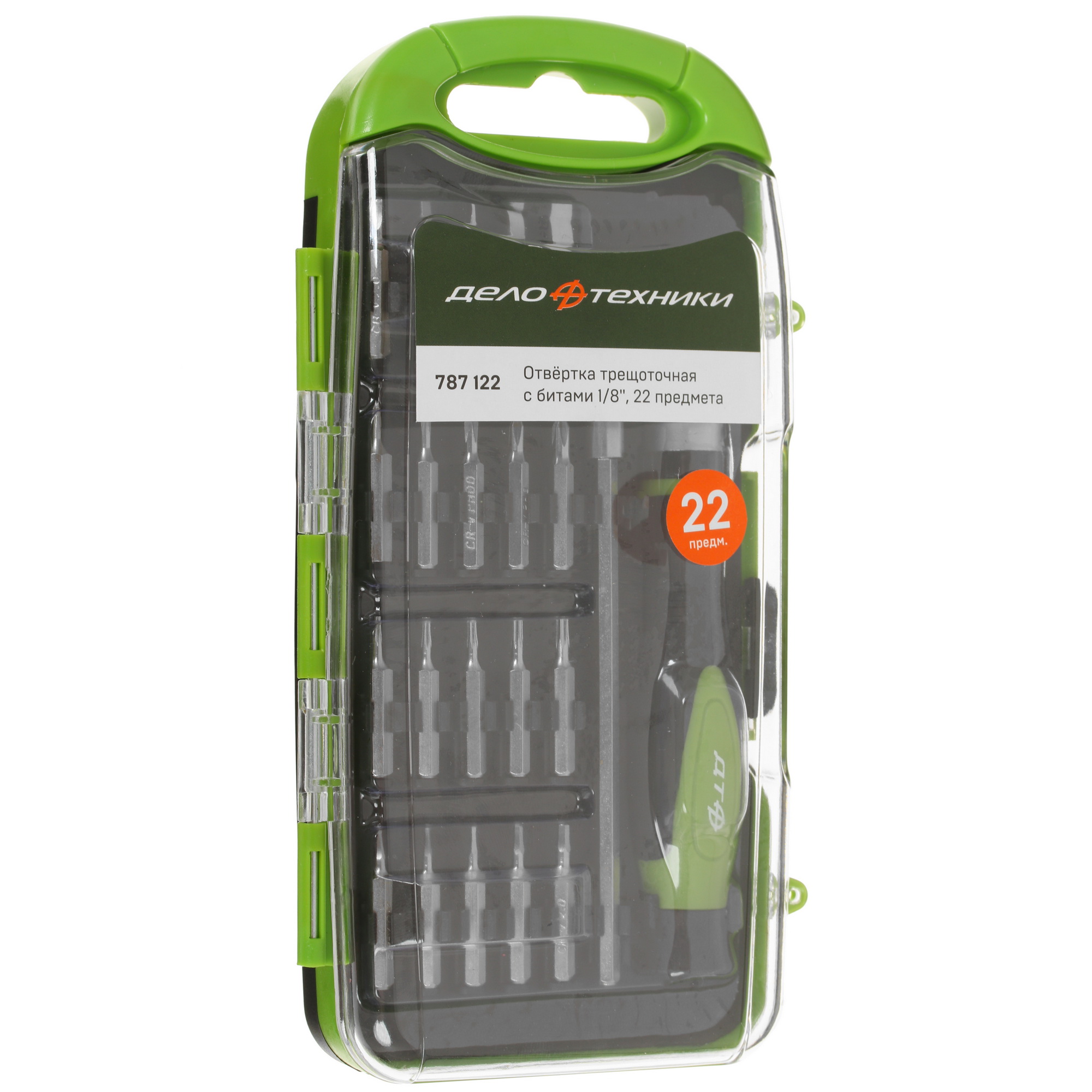 Отвертка с набором насадок Дело Техники 787122 5310838 STDN-0028259